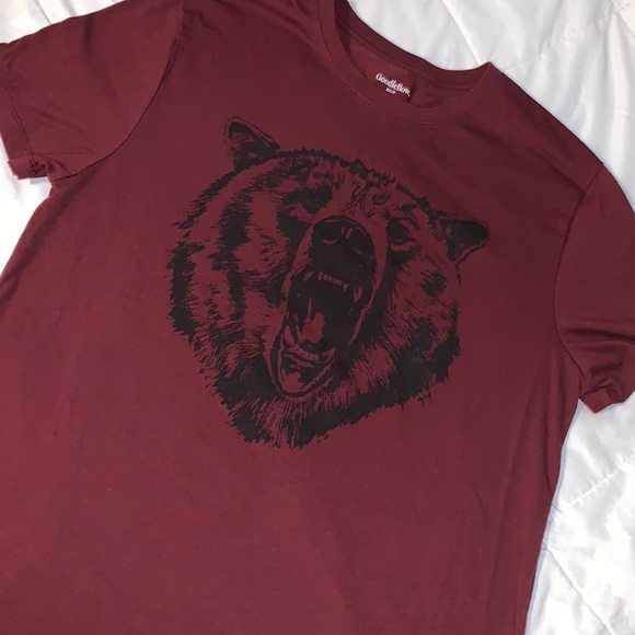 T-shirt Vintage 1991 Grizzly Bears, Couleur Teal, Taille S - Marque Rigtops, Fabriqué Aux États-Unis